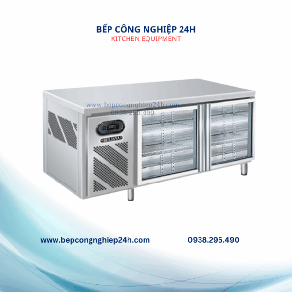 BÀN MÁT 2 CÁNH KÍNH