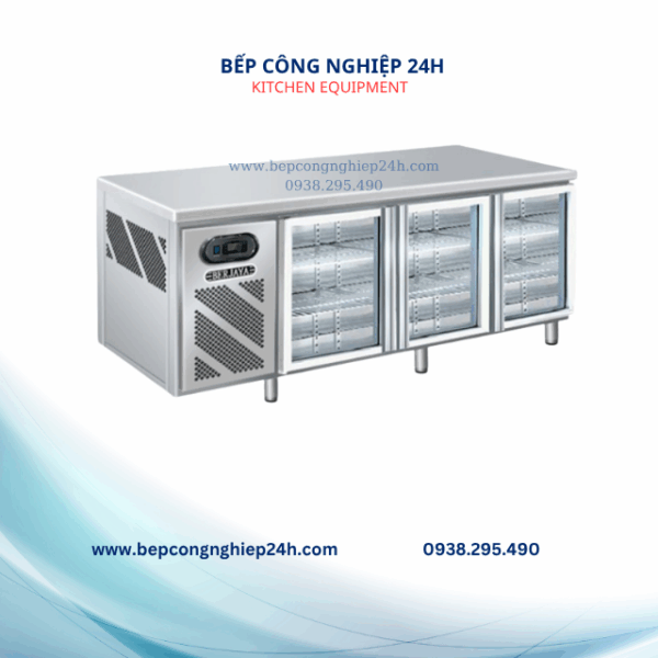 BÀN MÁT 3 CÁNH KÍNH