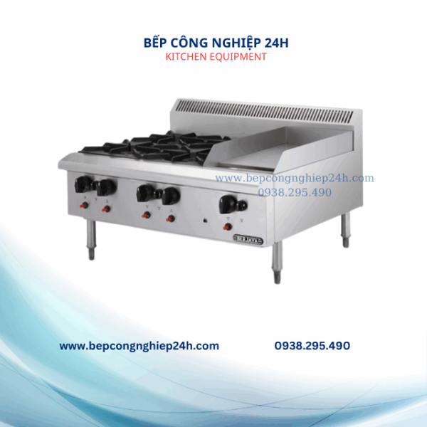 BẾP ÂU 4 HỌNG CÓ MẶT CHIÊN