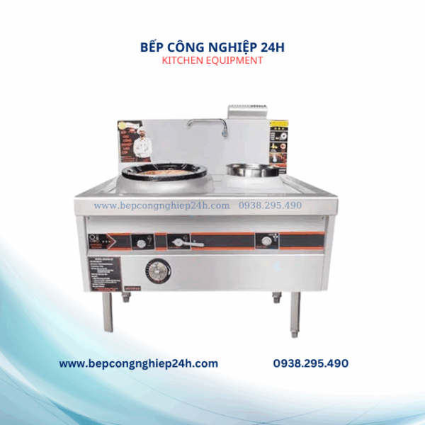 BẾP QUẠT THỔI 1 HỌNG 1 BẦU NƯỚC