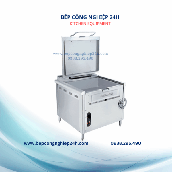 CHẢO VUÔNG TAY QUAY