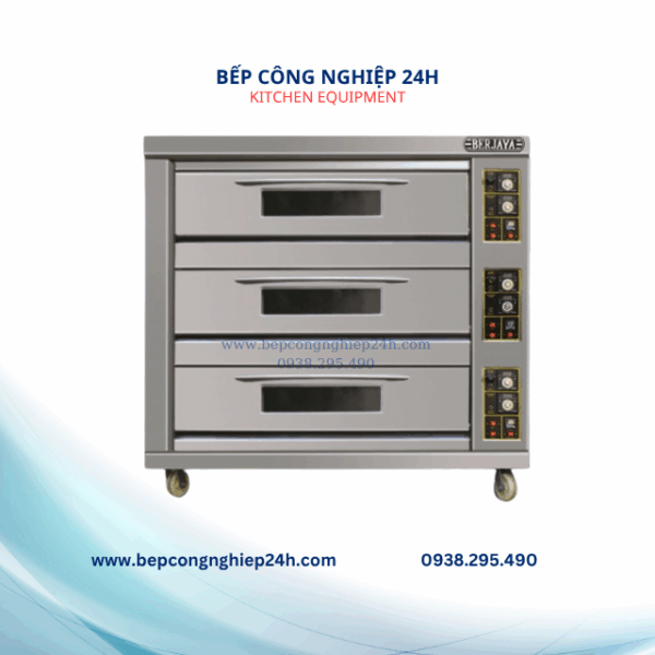 LÒ NƯỚNG 3 TẦNG 9 KHAY