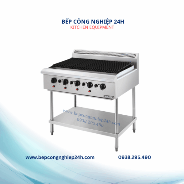 LÒ NƯỚNG THAN NHÂN TẠO 5 HỌNG