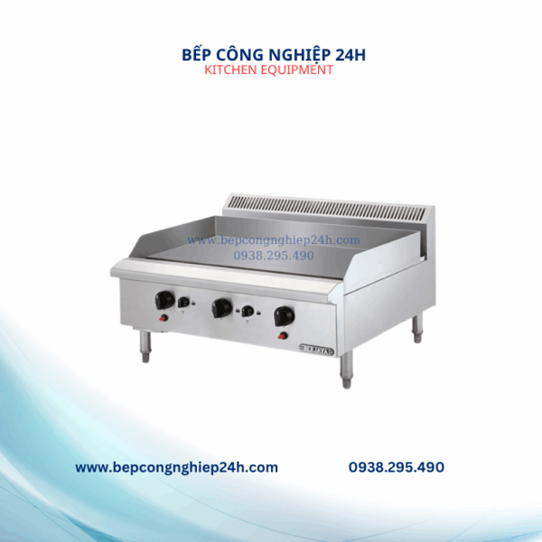 BẾP CHIÊN MẶT PHẲNG 3 HỌNG