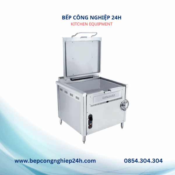 CHẢO VUÔNG TAY QUAY